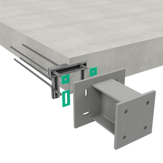 Thermal break balcony connector